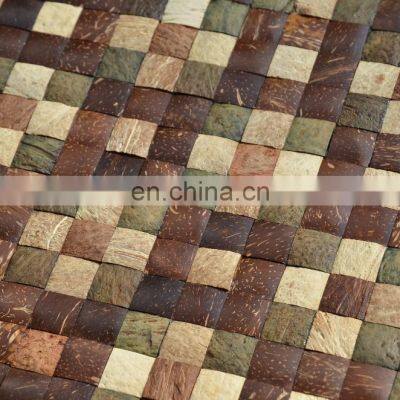 HS16102 Coconut Panels/coconut Mosaic/coconut Shell Panels