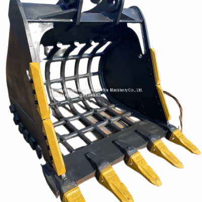 SK210SK200 Series Bucket Excavator Dredging BucketSkeleton Bucket Screening Bucket photo-2