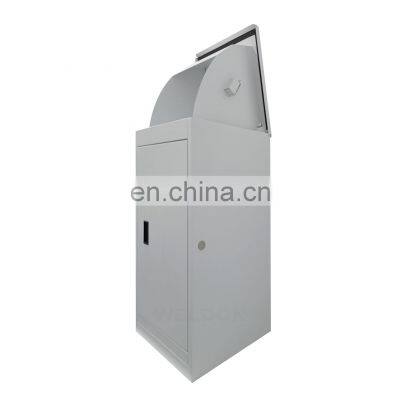 high Security Rustproof Mailbox Residential Wall Mount Metal Letter Box