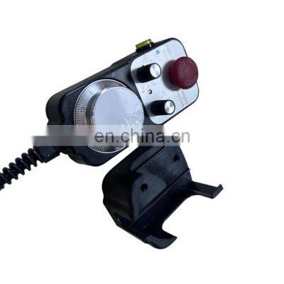 Machine tool processing center electronic handwheel encoder pulse generator lathe mpg handwheel with 3 gears of X1, X10, X100