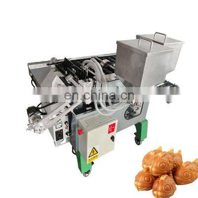 Commercial Auto Gas Hotdog Fish Soft Waffle Stick Taiyaki Making Machine Open Mouth Maker Price photo-2