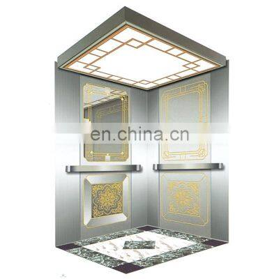 Manufacturer factory price new design solid elevator cabin decoration