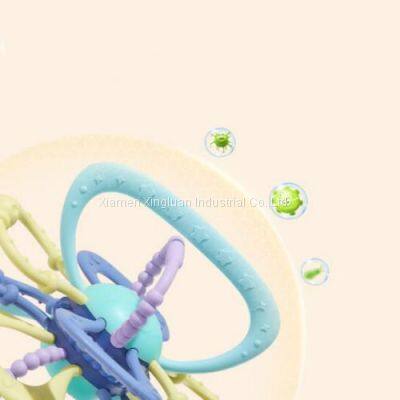 Babies Can be Boiled Silica Gel Molar Stick Tooth Glue 4 -6 Months Bite Glue Toys photo-4