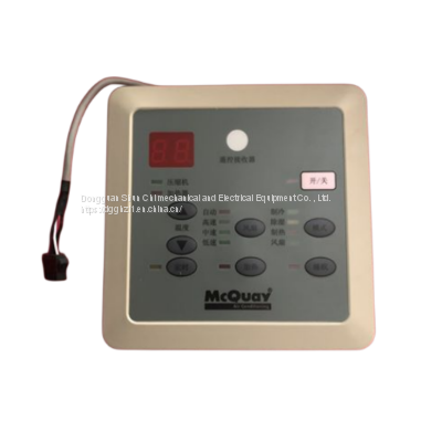 MCQUAY Air conditioning, air duct manual, wire control, control paneMC301-A/B、MC305-B V2.4 SLM015V1.00