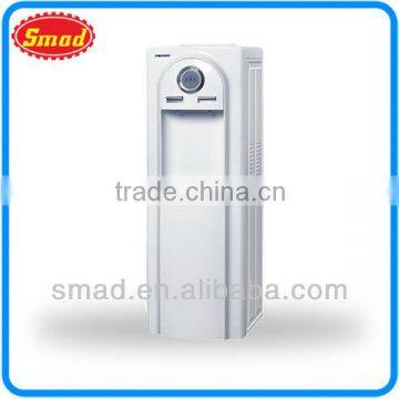 Floor standing water dispenser with cabinet/refrigerator