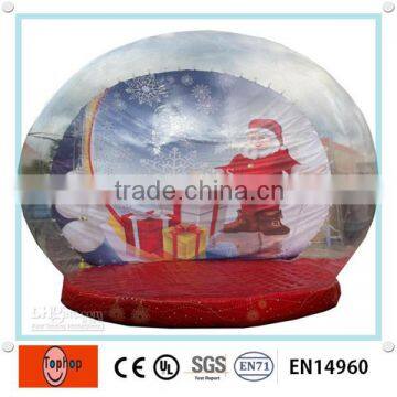 New Product 2014 Giant Inflatable Christmas Snow Globe