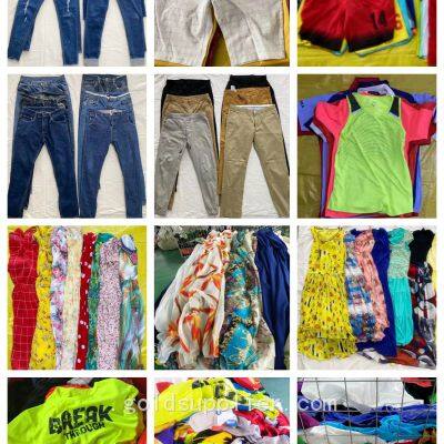 Wholesale Bales Bulk Used Clothing Second Hand Clothes for Exporting Mixed Used Clothes photo-2