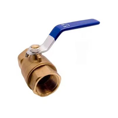 Hot Selling Pn16 Low Pressure Brass Ball Valve with Handle Lever