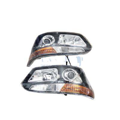 king long spare parts bus part combination headlamp 6129Y 236100230 236100220 front head light for king long bus led lights 24v for buses