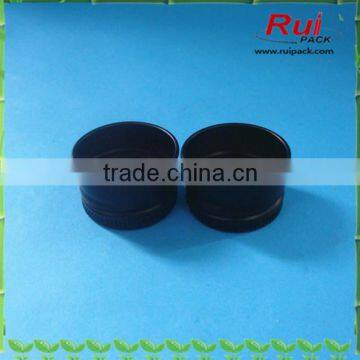 Black 18mm,20mm,24mm Aluminum Thread Cap,black Metal Screw Lid photo-2