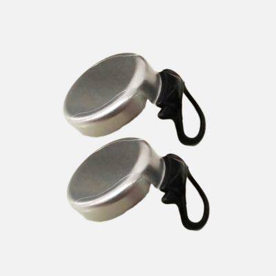26 mm pull ring aluminum caps with plastic handle for traditional glass bottles