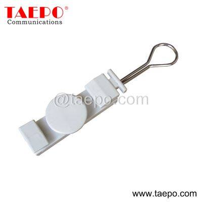 FTTH fiber drop cable anchoring clamp and holder for the clamping of the cables from China Manufacturer TAEPO for sale