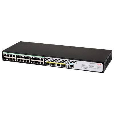 H3C S5130V2-28P-PWR-LI Enterprise POE Switch - 24 Gigabit Ethernet + 2 SFP Ports, Layer 2/3 Managed Switch photo-4