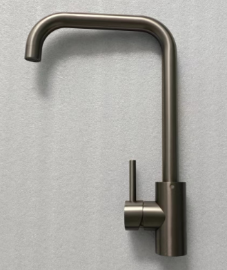 Single Handle Kitchen Faucet With PullDown Sprayer Single Level Single Hole SUS304 Sink Faucet Brushed/Electroplate/GunmetalGrey photo-4