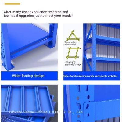 Rack de aço resistente modular para peças e ferramentas em ambientes industriais para armazenamento eficiente de garagem photo-5