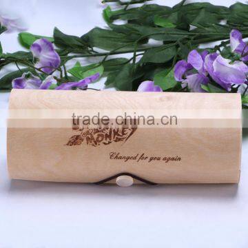 customized logo wooden luxury gift box birch veener box for sale