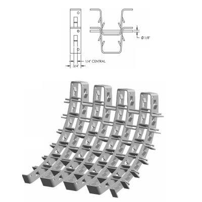 Wholesale 50mm Depth Stainless Steel Wire Flex Metal Protruding Lances Honeycombed Hexagonal Mesh Perforated for Paper Pulp