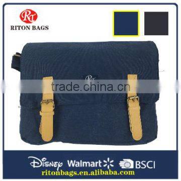 Durable Men Messenger Bags with Top Quality Canvas Shoulder Messenger Bag for Adult