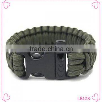 Promotion Outdoors Self Rescue Paracord Bracelet Survival Bracelets Woven Fashion Bracelet Quality Choice