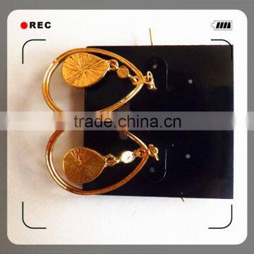 Alloy Jewelry Copper Brass Plating Gold Silver Rhodium Stud Earring photo-2