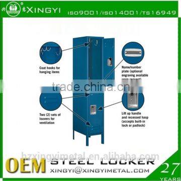 kd colorful 2 door clothing metal steel locker for dubai selangor supplier wardrobe