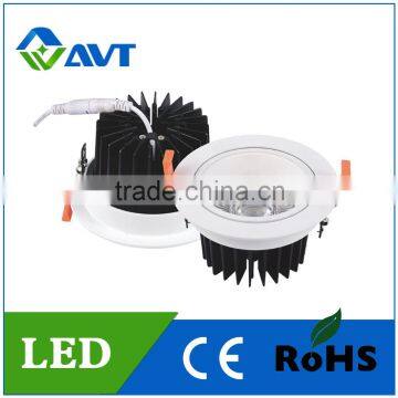 10W 15W 20W LED ceiing Down Lamp Epistar recessed mounted