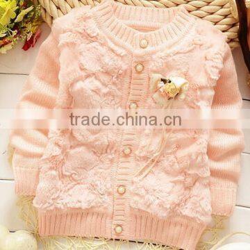 High Quanlity Children Girls Sweater Kids Cardigan Coat