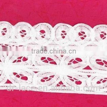 100% cotton battern lace trim/hand lace trim