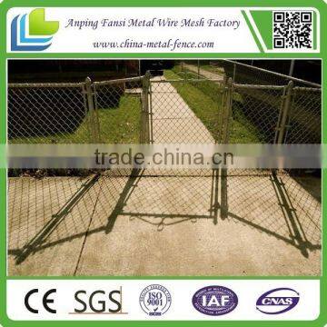 Used Galvanized/pvc Steel black chain fence for sale