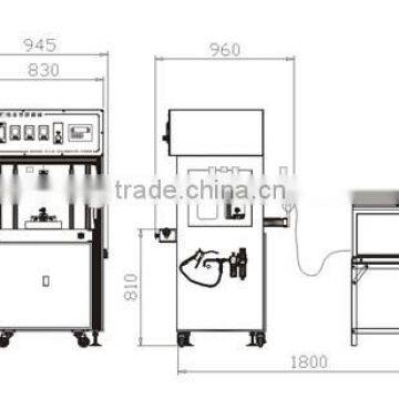Машина для низконапорного инжектирования по низкой цене и высокому качеству. Электроника, герметизация литиевых батарей. Одностанционная боковая модель JX - 1600A photo-2