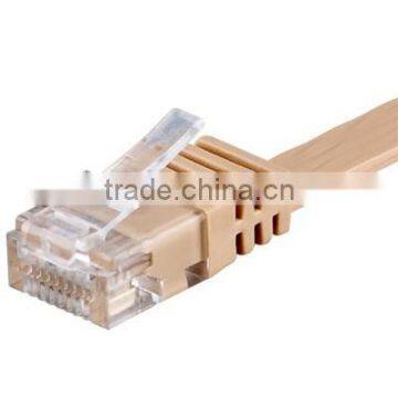 UTP Cat6 Patch Cord Flat Cable with High Quality