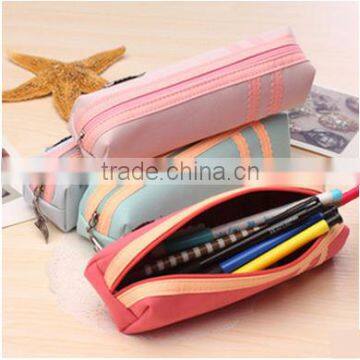 Wholesale new creative big capacity pencil storage bag beautiful cosmetic bag