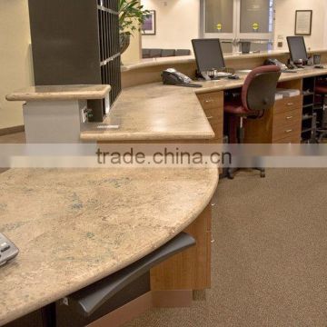 High Gloss Glazed Acrylic Solid Surface Worktop From Manufacturer