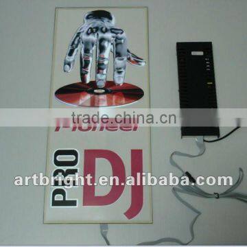 Advertising indoor EL flashing panel