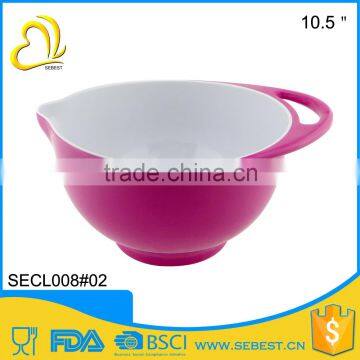 Hot Selling colorful handle melamine plastic kettle