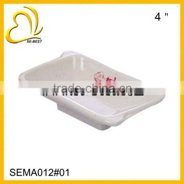 4" small melamine sauce boat