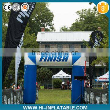 Outdoor cheap inflatable finish / start line arch No. ar008 for games