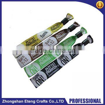 20*350mm woven wristbands,customized logo woven wristbands