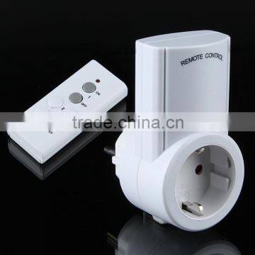 Energy Saving Wireless Remote Control Electrical Outlet Switch Adapter & Converter Kit for Household Appliances photo-3