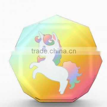 Cute Little Unicorn Acrylic Paperweight Block Acrylic Award