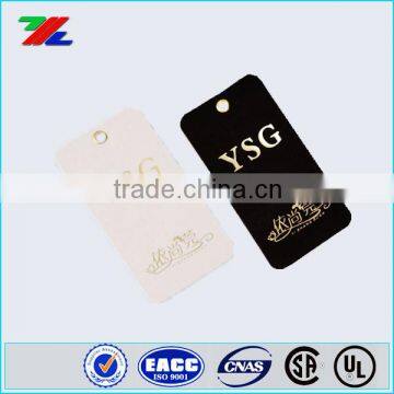 Custom logo printed swing tags