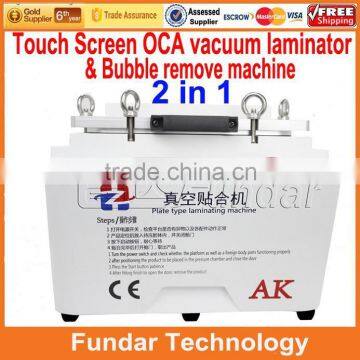 2016 new all in one Vacuum OCA Lamination Mobile lcd repairing Machine