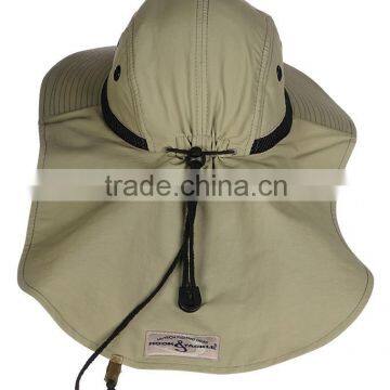 Stylish Big Brim 100% Polyester Bucket Cap photo-5