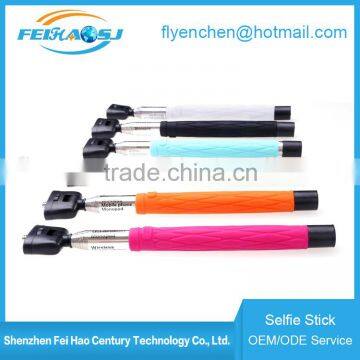 D09 Double system extendable mirror Selfie Stick,D09 Selfie Stick Monopod with Glass,bluetooth wireless selfie stick