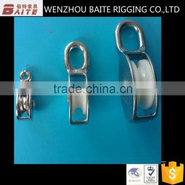HARDWARE RIGGING ZINC PLATED SINGLE RIGID PULLEY photo-2