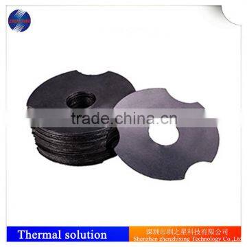 Shenzhen ZZX-350 Flexible natural high conductivitive carbon graphite sheet/roll for sale