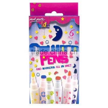 Mont Marte Kids Stamp / Marker Pen Pack 6