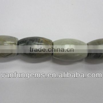 Natural stone barrel:Piscasso jasper