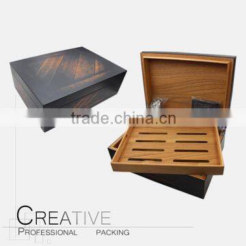 High Quality Spanish Cedar Wood Humidor cigar box