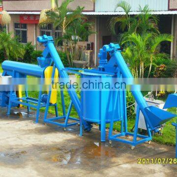 waste pet bottle recycling line 300kg/hr-2000Kg/hr